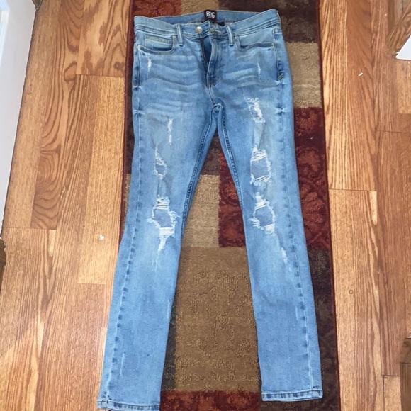 Urban outfitters distressed skinny jean light washed size 30x30 - Picture 1 of 5